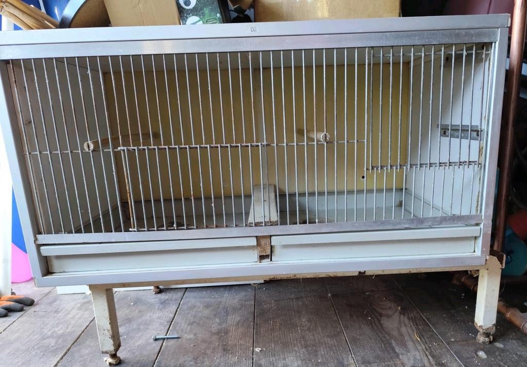Broedkooi met onderstel, Dieren en Toebehoren, Vogels | Hokken en Kooien, Ophalen, Hout, Broedkooi of Kweekkooi