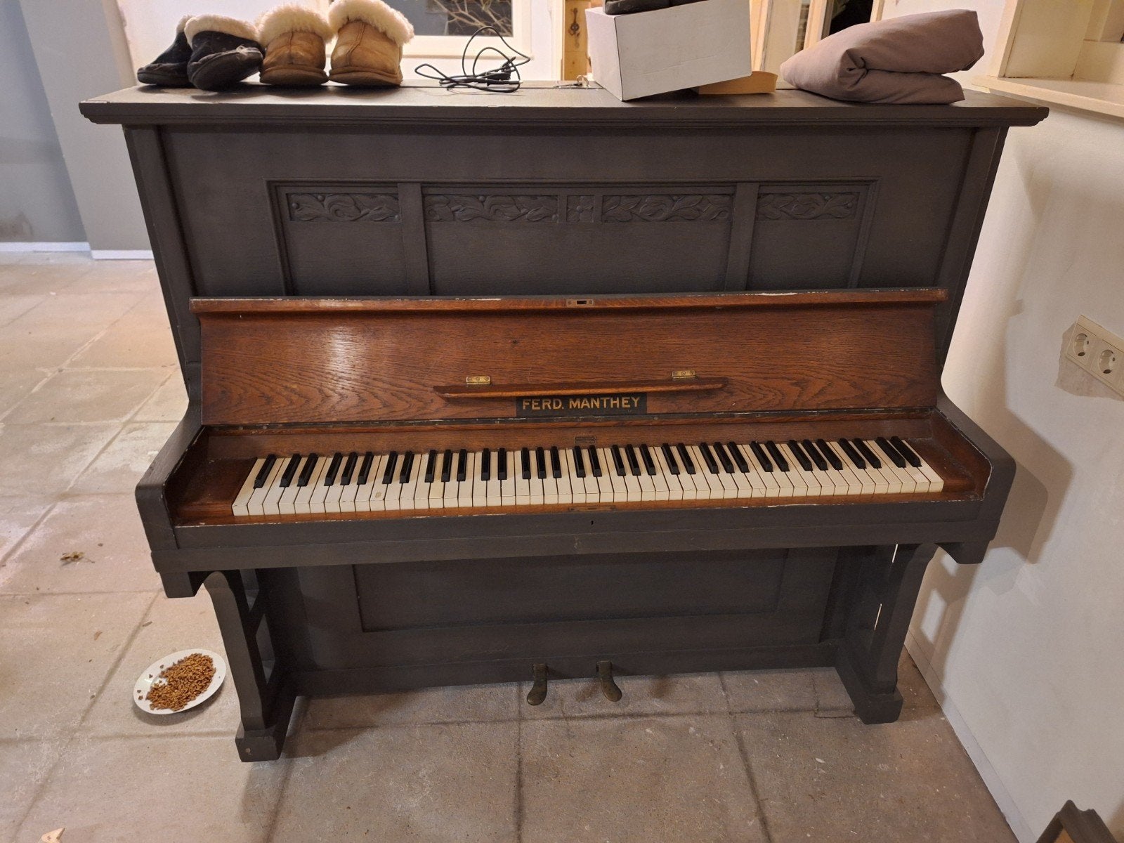 piano gratis, Ophalen, Gebruikt