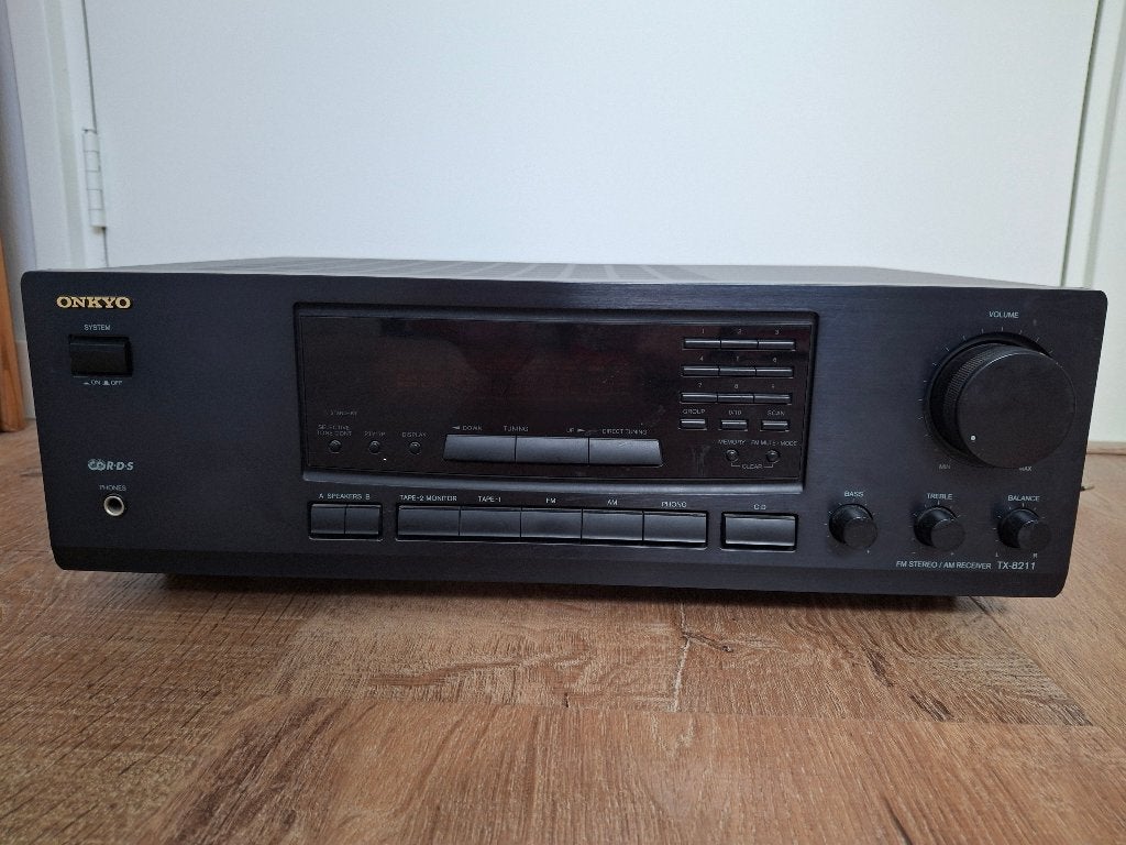 Onkyo receiver TX-8211, Ophalen, Gebruikt, 120 watt of meer, Onkyo
