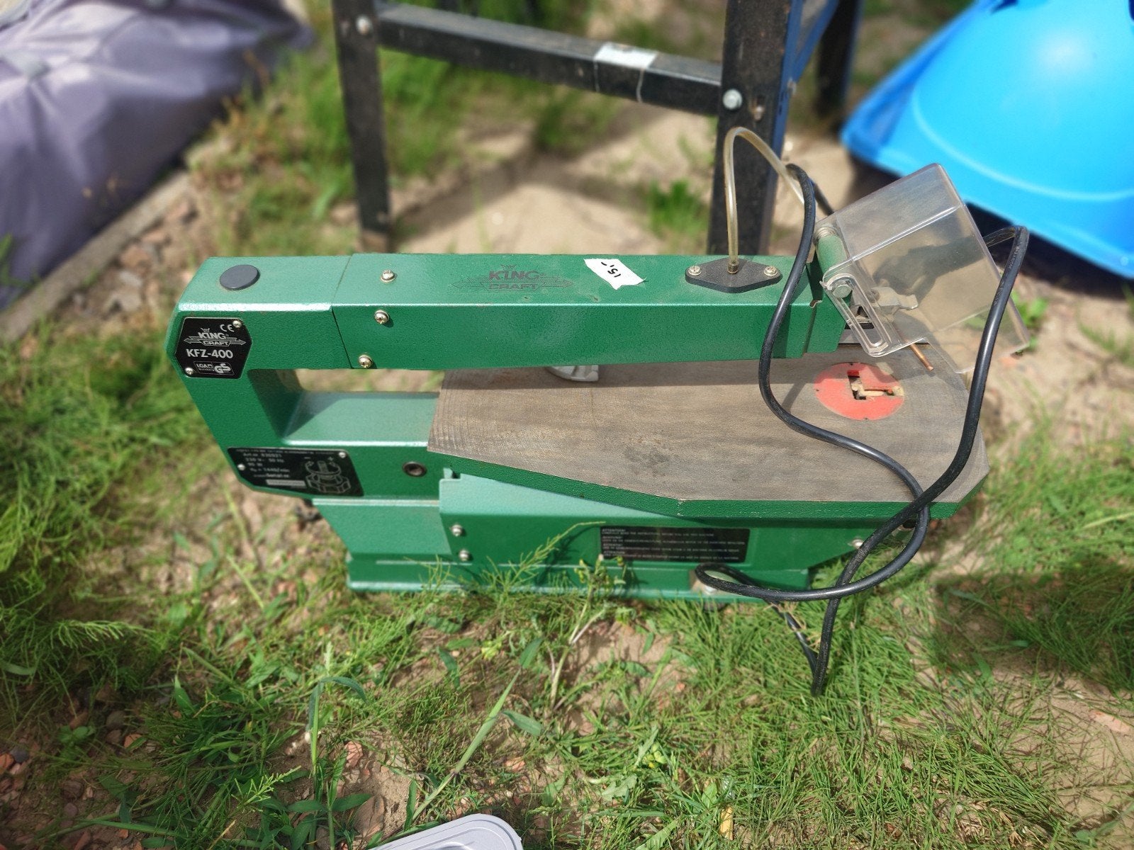 Kingcraft KFZ400 figuurzaag, Tuin en Terras, Ophalen, Gebruikt