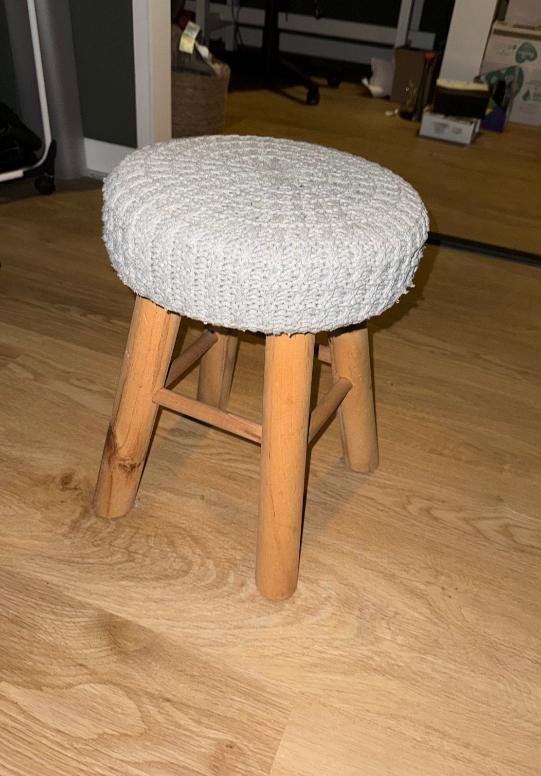 Leuk krukje, Ophalen of Verzenden, Zo goed als nieuw, Hout