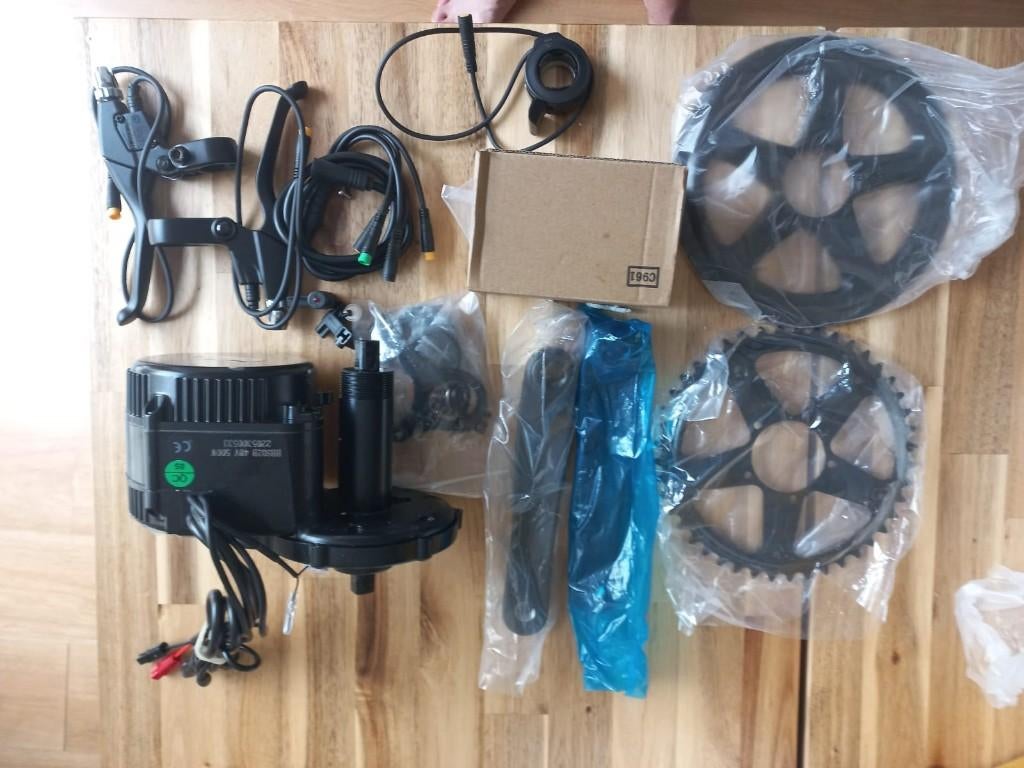 Bafang BBS02 500 Watt 48 V, nog enkele beschikbaar., Ophalen of Verzenden, Nieuw, Overige typen, Bafang