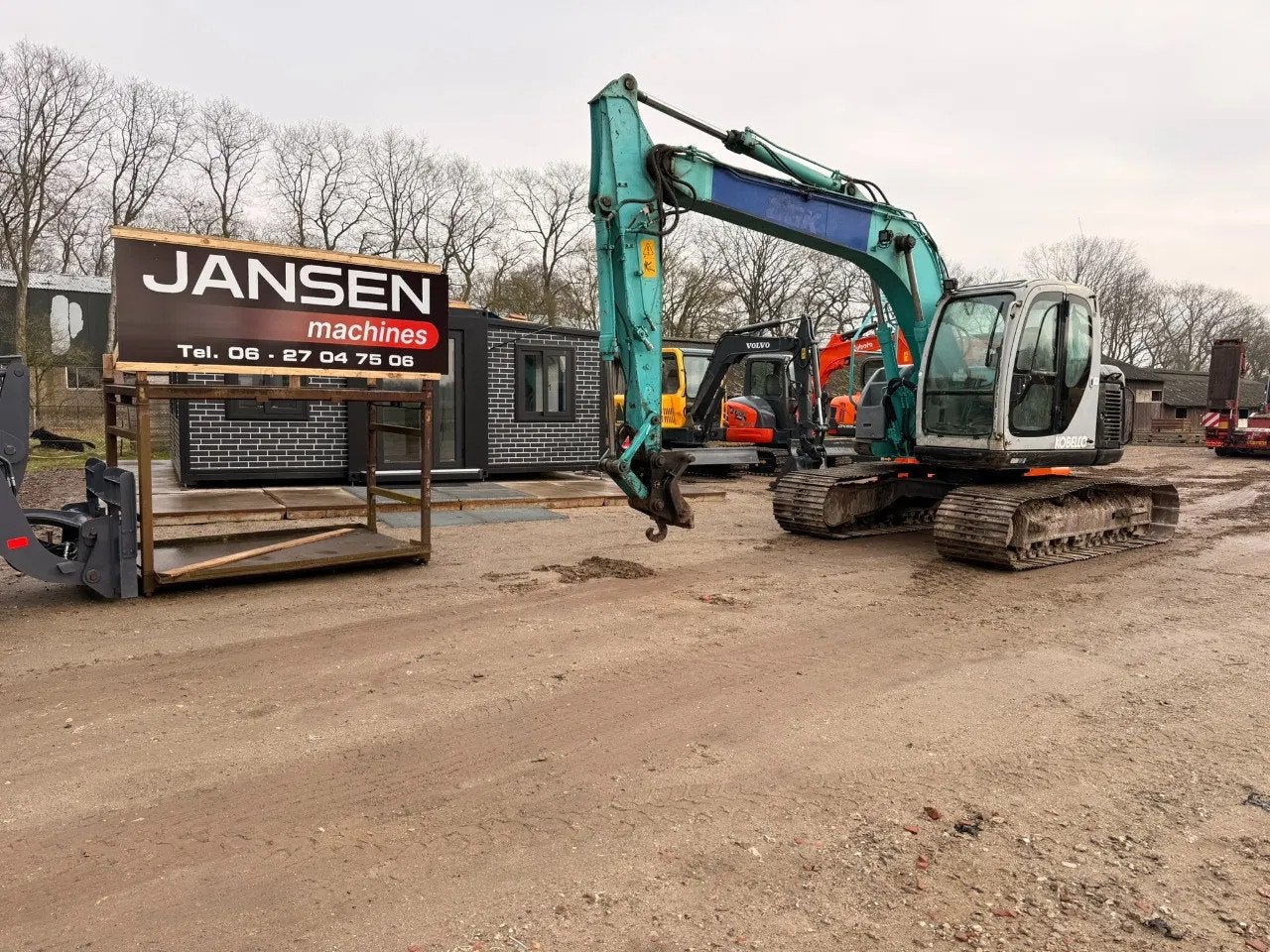 Kobelco SK 135 SRLC (bj 2002), Jansen Machines, Albert@jansen-machines.com, Topperweg 60
3774 LJ  Kootwijkerbroek, NL, Graafmachine