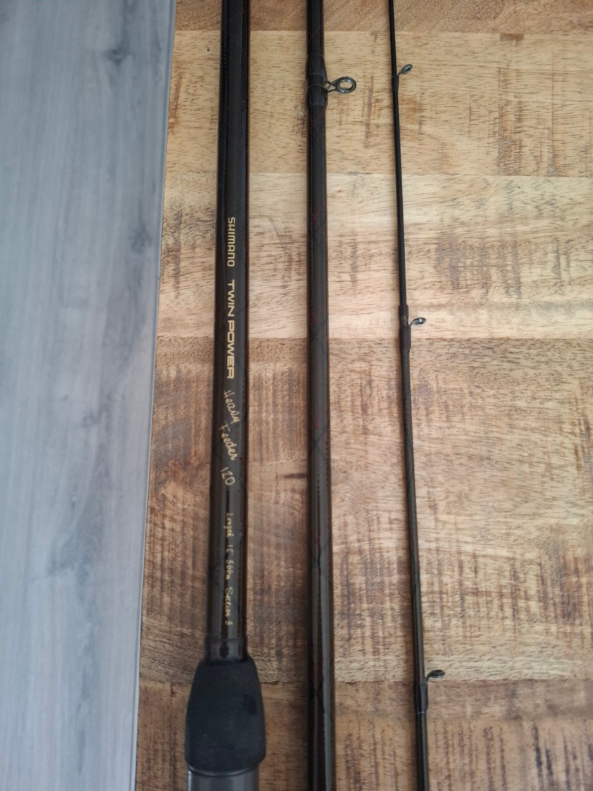 Te koop aangeboden Shimano Twinpower Heavy Feeder hengel, Ophalen of Verzenden, Gebruikt, Werphengel