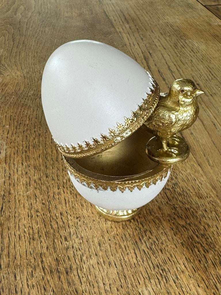 Goodwill paasdecoratie - ‘ei met kuiken erin’, Ophalen of Verzenden, Gebruikt