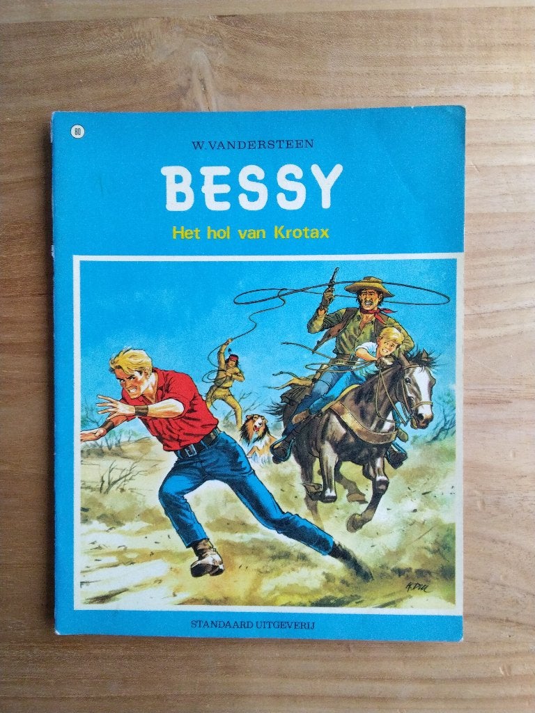 Bessy -80- Het hol van Krotax, Boeken, Willy Vandersteen, Eén stripboek, Ophalen, Gelezen