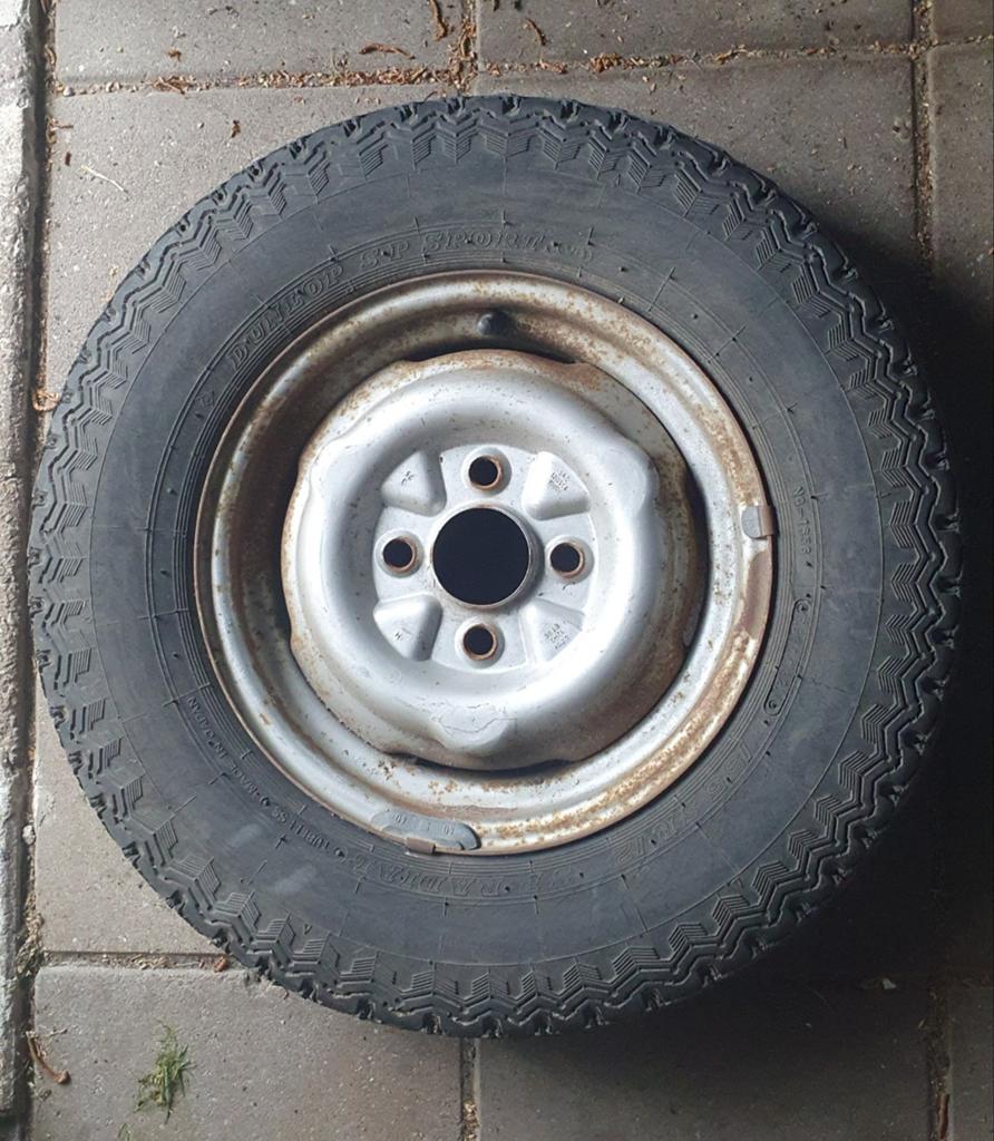 Reservewiel 12", Ophalen, Nieuw