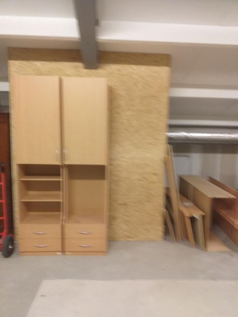 legkasten, Huis en Inrichting, Kasten | Kledingkasten, Ophalen, Gebruikt, 200 cm of meer, 50 tot 100 cm