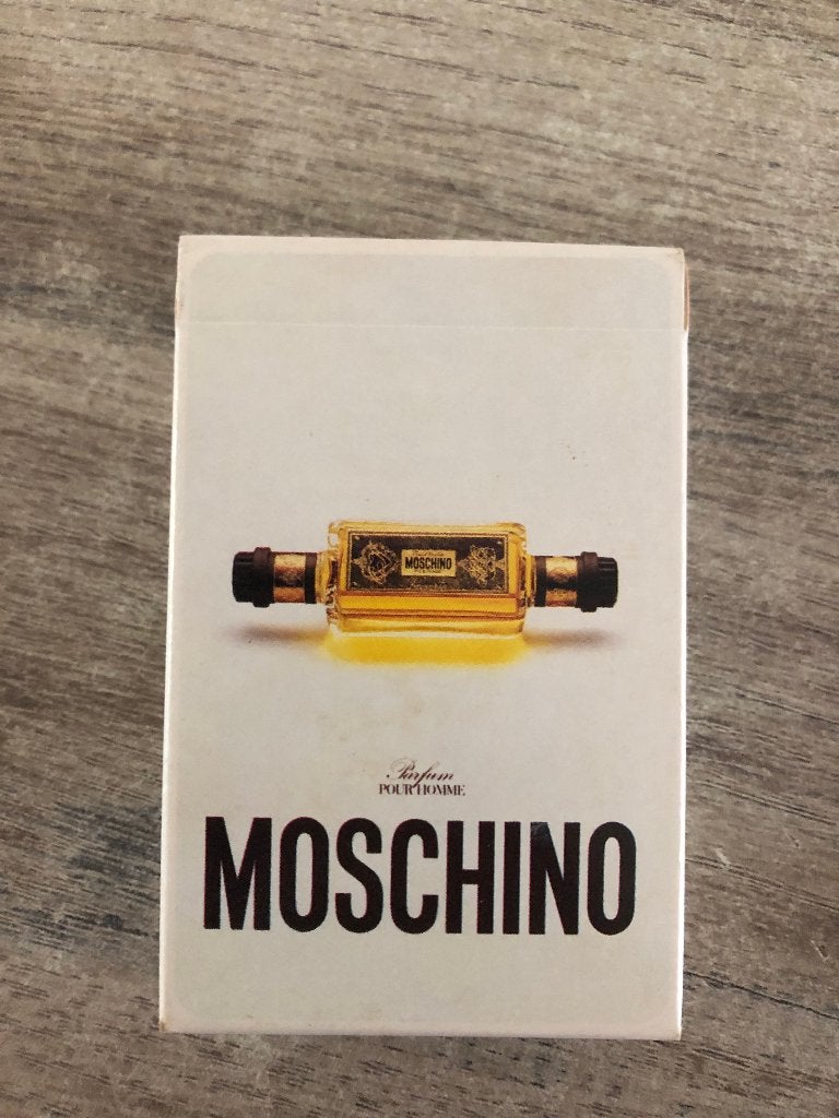 speelkaarten Moschino, Verzenden, Zo goed als nieuw, Speelkaart(en)