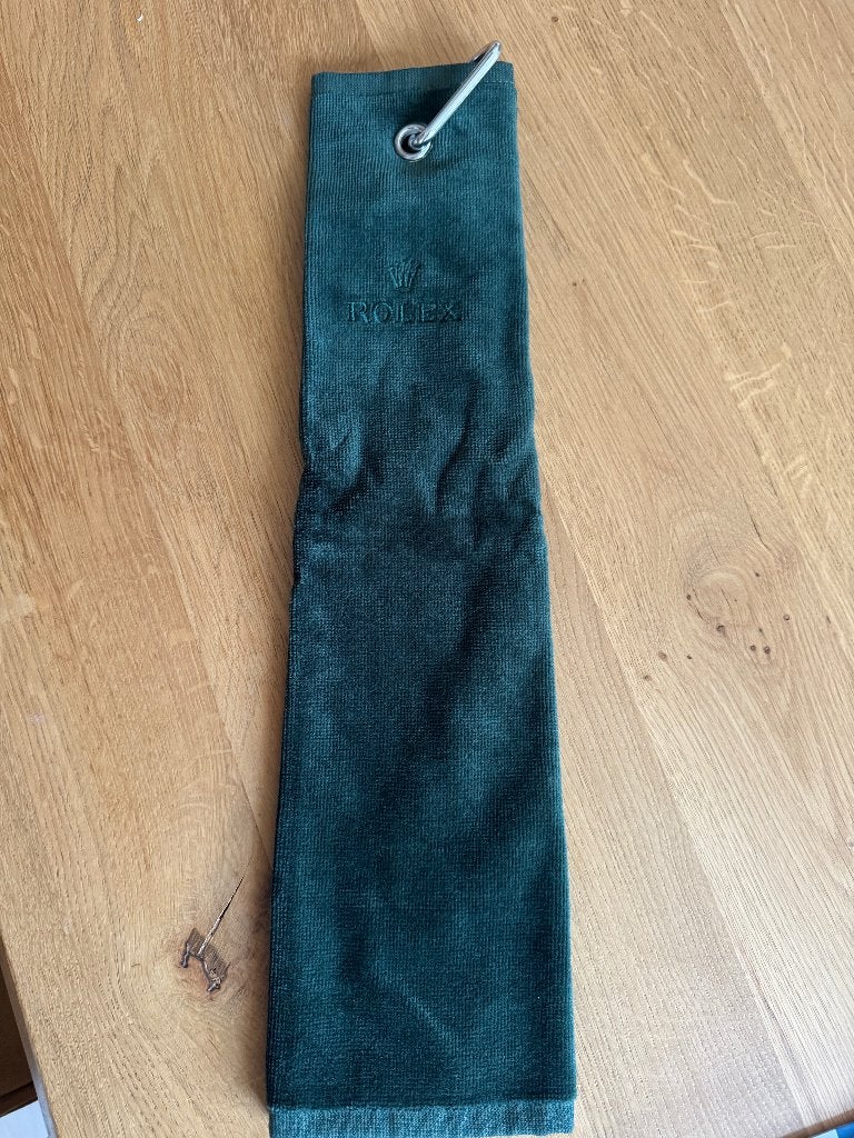 Te Koop Rolex Handdoek Golf NIEUW, Staal, Rolex, Polshorloge, Nieuw