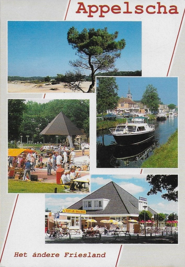 Appelscha Gelopen Ansichtkaart ( 4405 ), Ophalen of Verzenden, 1980 tot heden, Gelopen