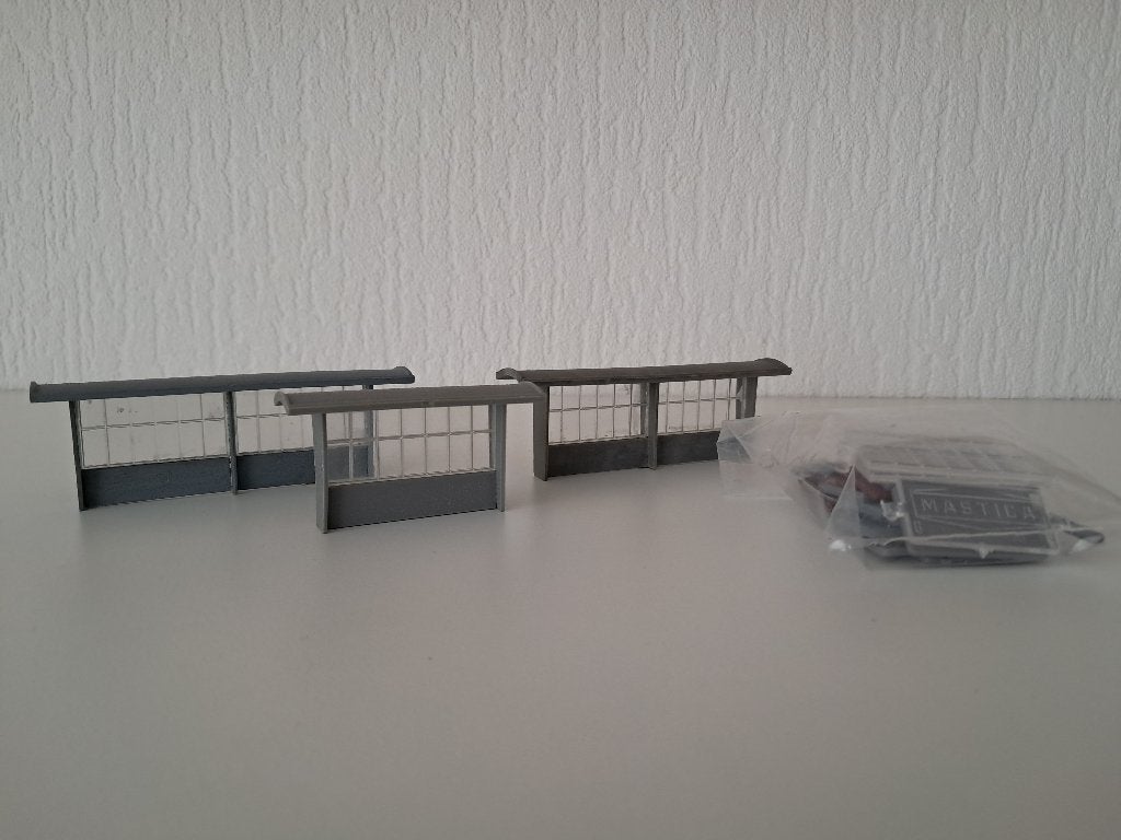 HO bushokjes modelbouw, Ophalen of Verzenden, Zo goed als nieuw, 1:50 of kleiner, Overige merken
