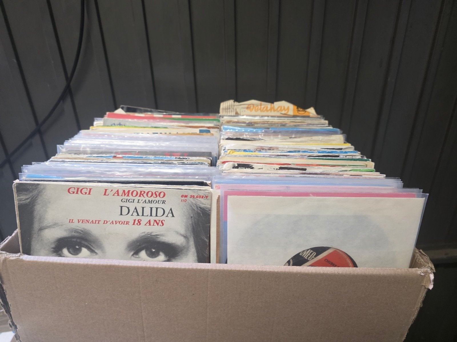 300 singles, Cd's en Dvd's, Vinyl Singles, Gebruikt, 7 inch, Ophalen of Verzenden, Pop