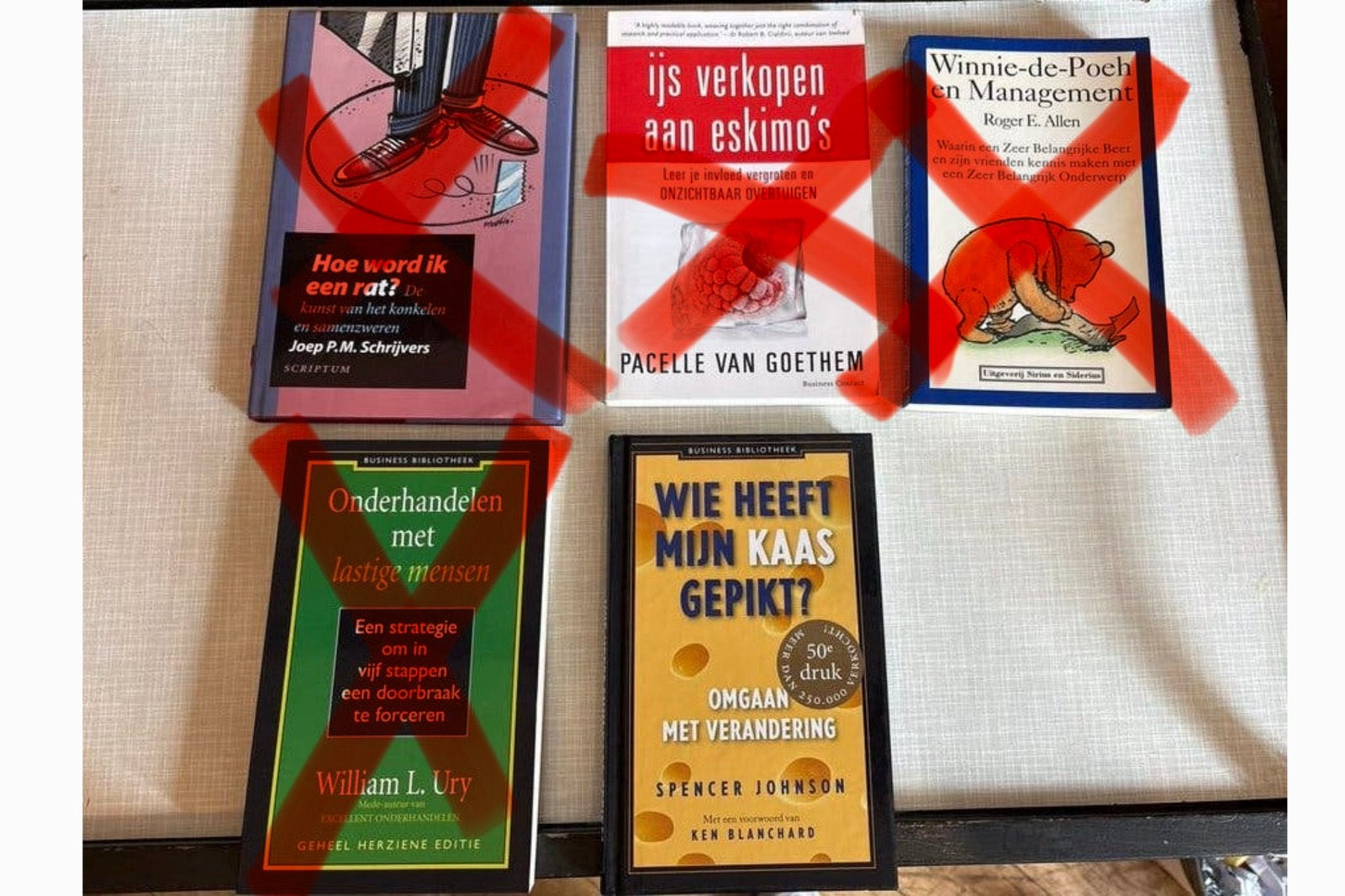 Spencer Johnson: wie heeft mijn kaas gepikt?, Boeken, Ophalen of Verzenden, Gelezen, Management
