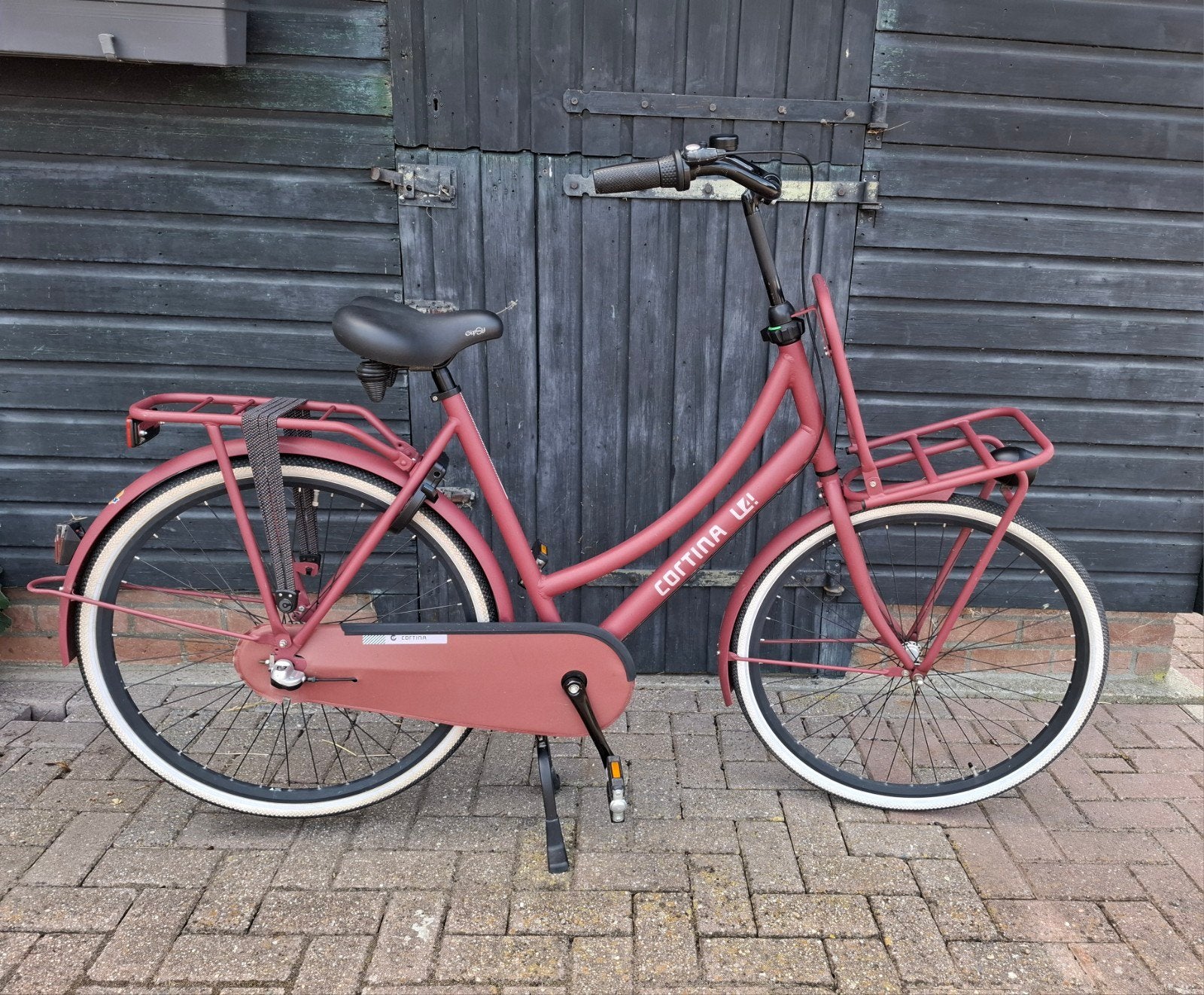 Cortina U4 fiets rose matt, 56 cm of meer, Ophalen, Zo goed als nieuw, Versnellingen