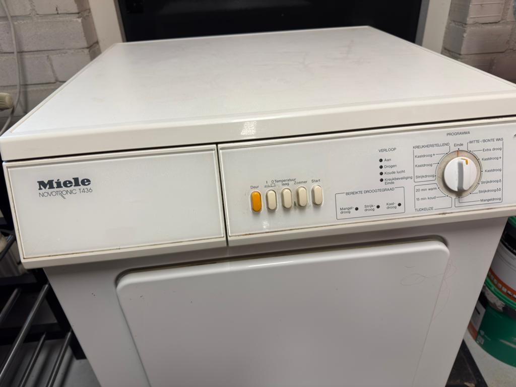 Miele droogautomaat Novotronic T436, Witgoed en Apparatuur, Wasdrogers, Ophalen, Gebruikt, Luchtafvoer, 4 tot 6 kg