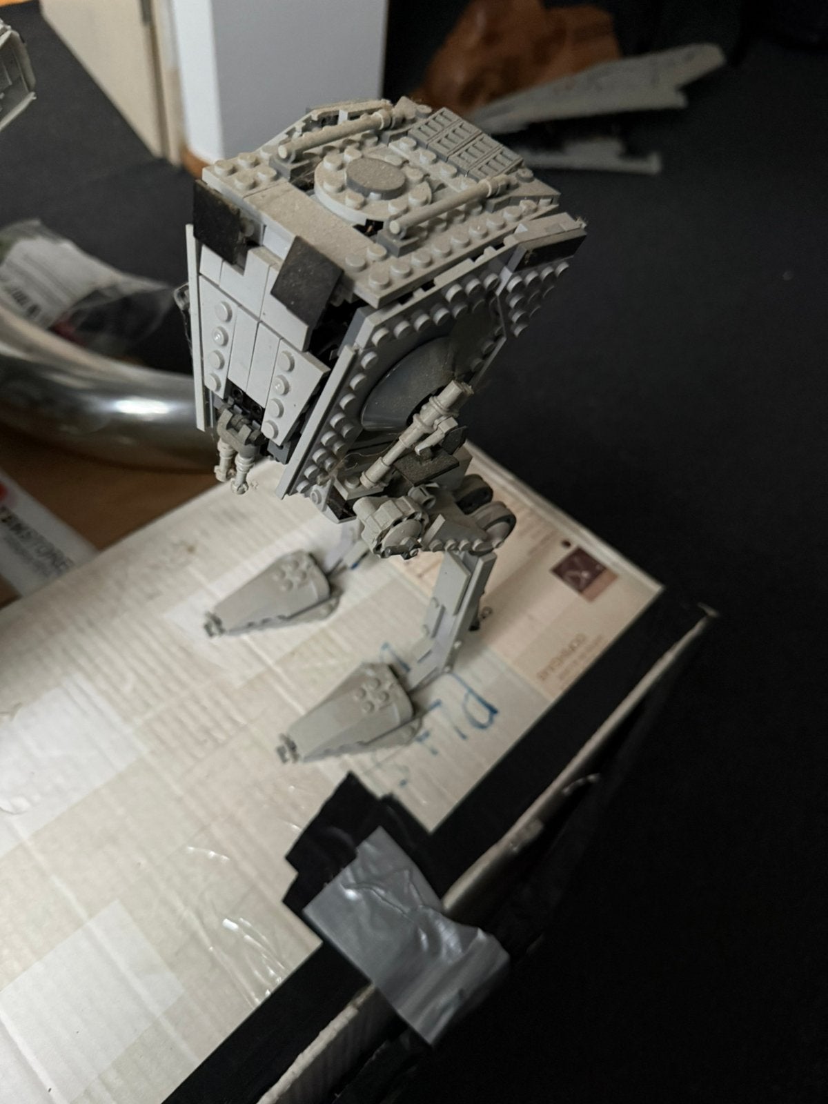 Star wars walker geen echte lego, Ophalen of Verzenden, Zo goed als nieuw, Actiefiguurtje