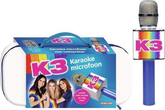 K3 karaoke microfoon - met geluidseffecten en luidspreker, Nieuw, Ophalen of Verzenden, Www.loods56.nl, X