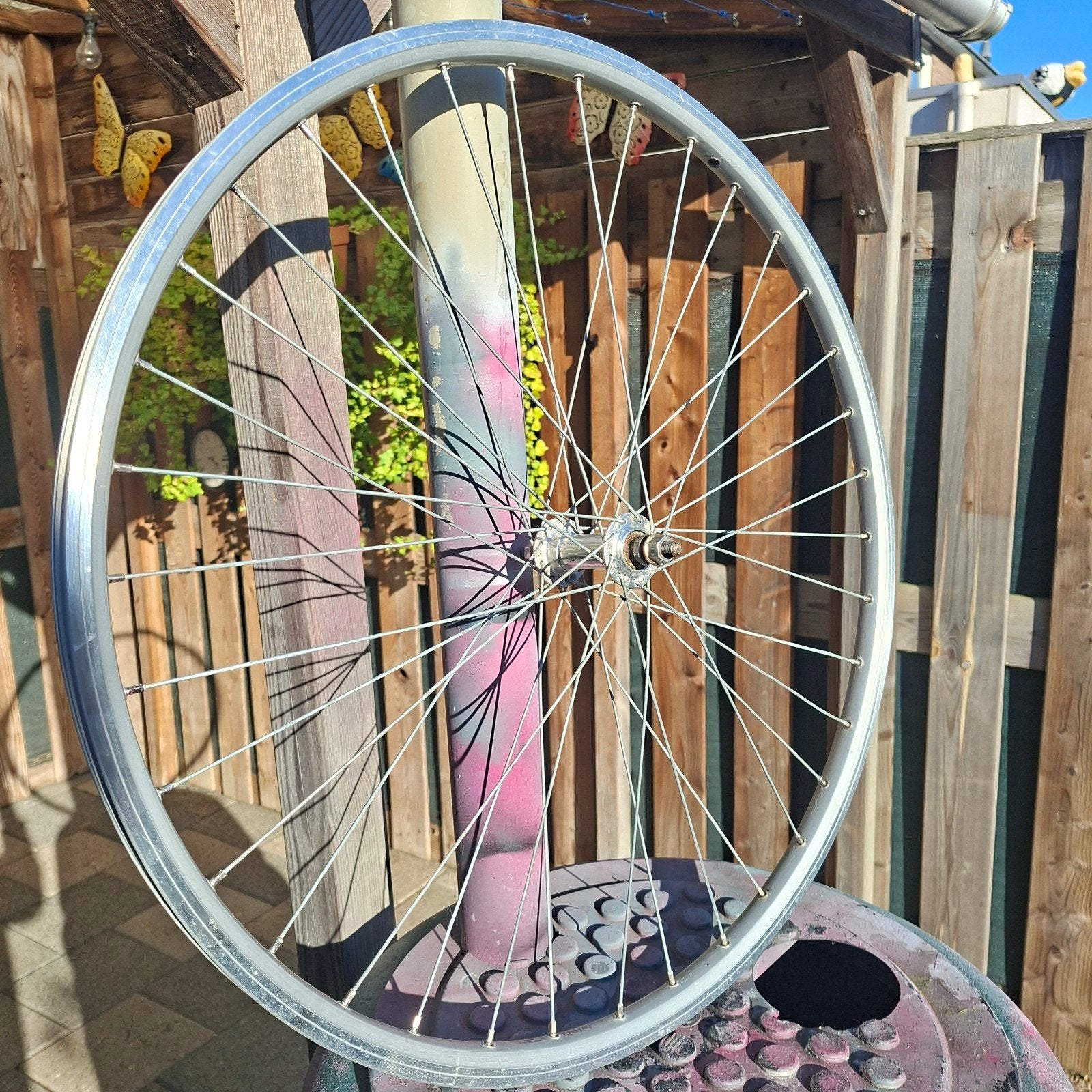 voorwiel fiets, Wiel, Ophalen of Verzenden, Zo goed als nieuw, Bakfiets