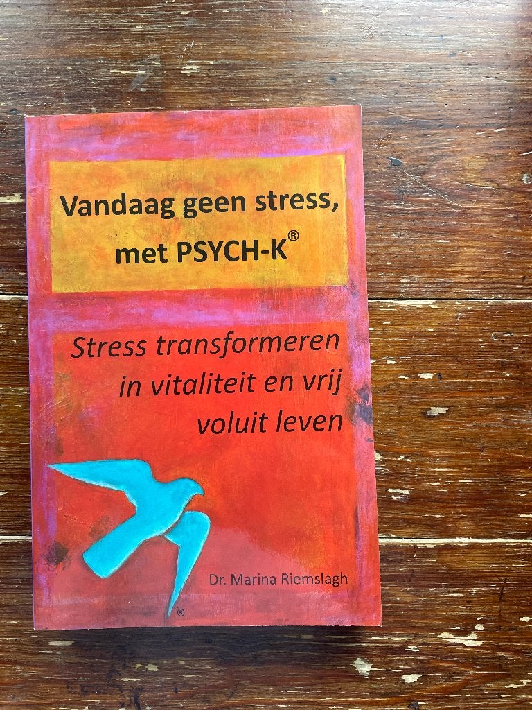 Marina Riemslagh Vandaag geen stress, met PSYCH-K 2016 nieuw, Nieuw, Marina Riemslagh, Ophalen of Verzenden, Meditatie of Yoga