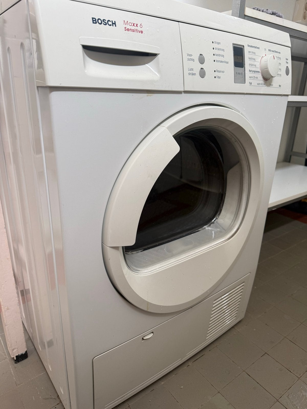 Bosch Maxx 6 Sensitive Condensdroger, Witgoed en Apparatuur, Ophalen, 6 tot 8 kg, Gebruikt, Voorlader