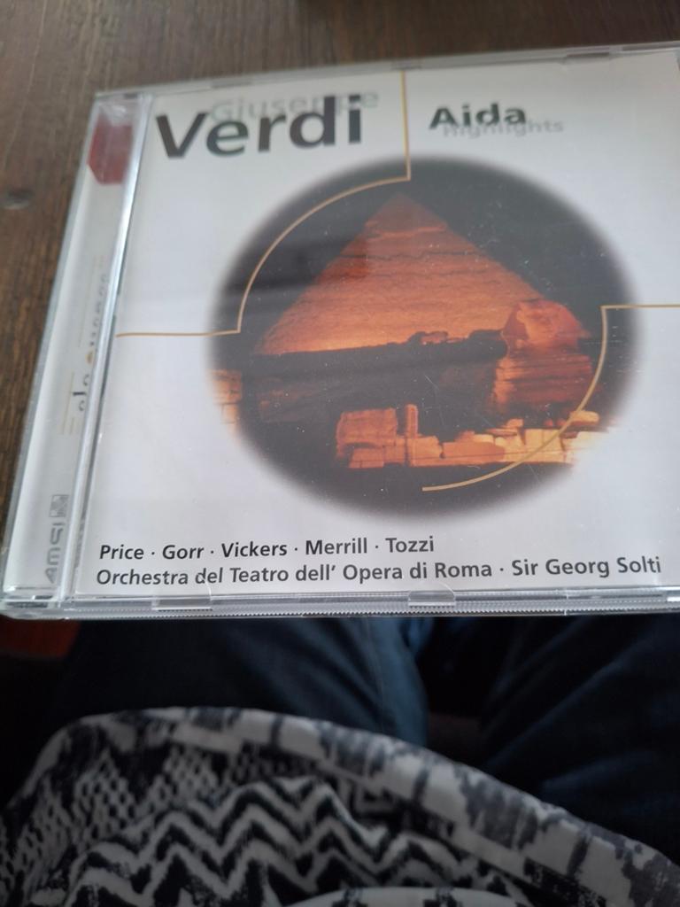 Giuseppe Verdi - Aida Highlights CD, Cd's en Dvd's, Cd's | Klassiek, Gebruikt, Opera of Operette, Romantiek, Ophalen of Verzenden