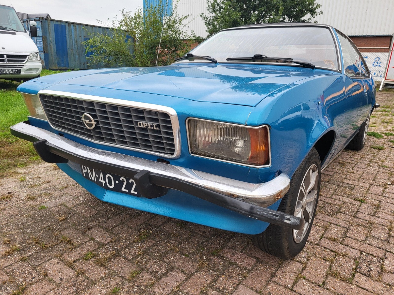 1972 Opel D rekord oldtimer, Bedrijf, Te koop