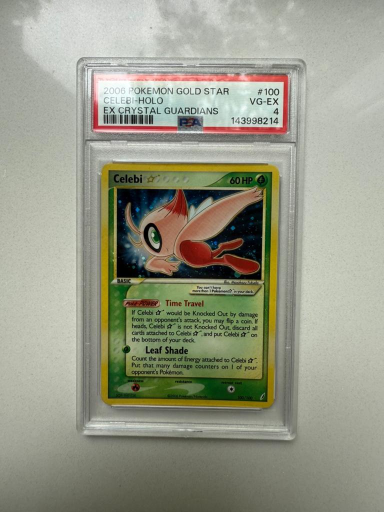 Celebi Gold Star #100 PSA 4, Ophalen of Verzenden, Zo goed als nieuw