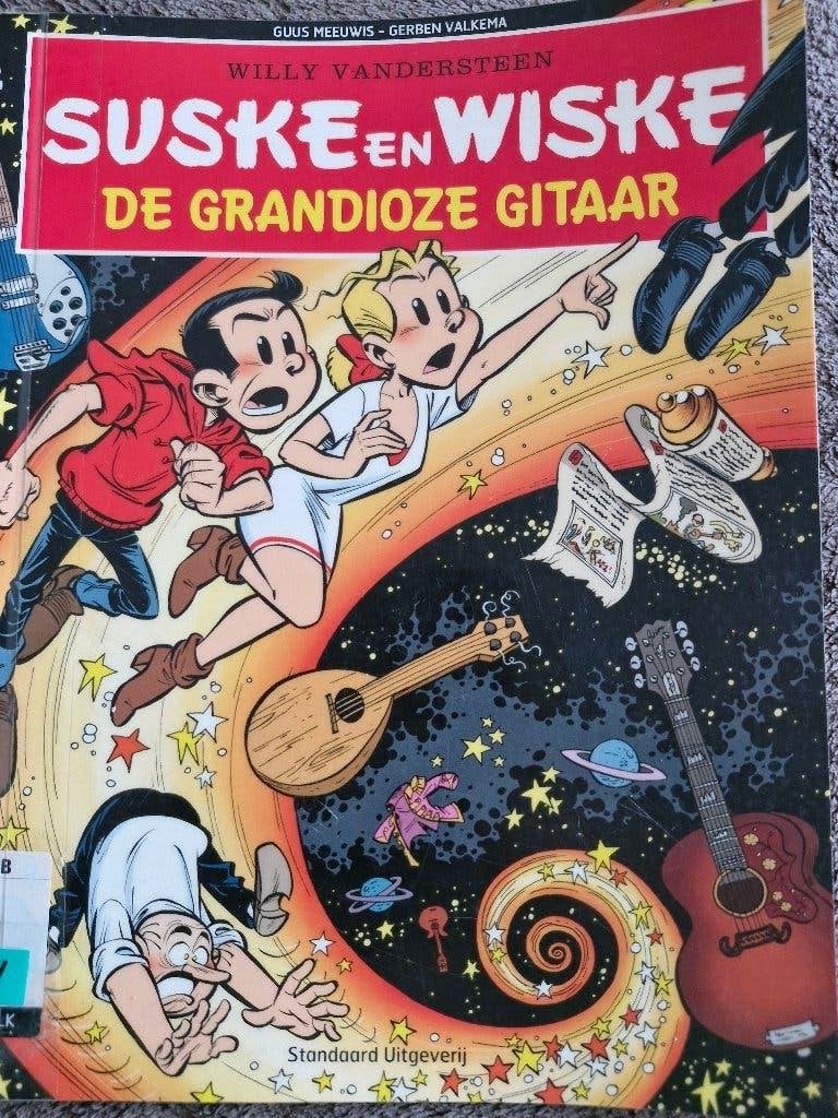 Suske en Wiske De grandioze gitaar, Eén stripboek, Ophalen of Verzenden, Gelezen