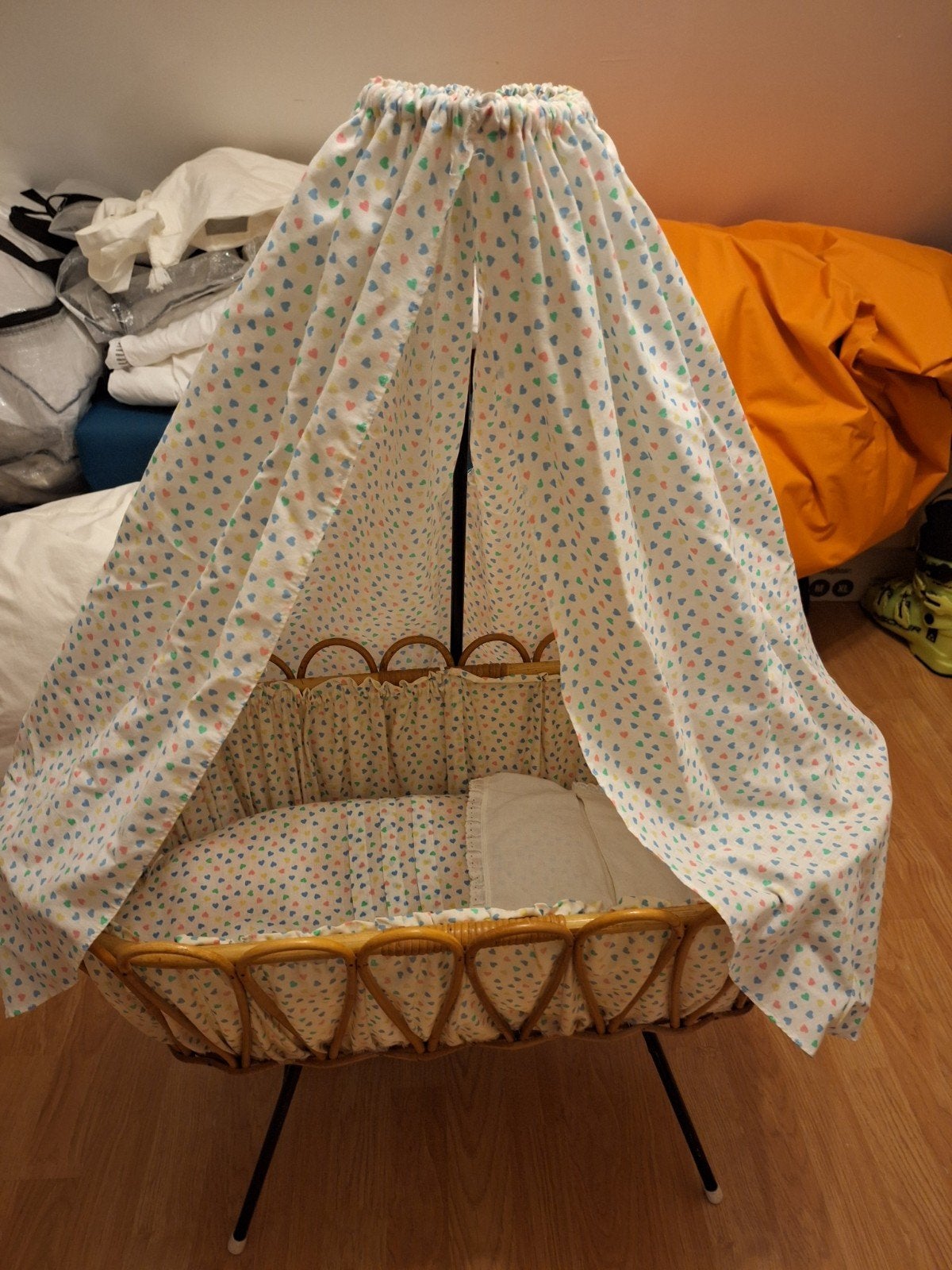 Vintage poppenwieg, Kinderen en Baby's, Ophalen, Gebruikt