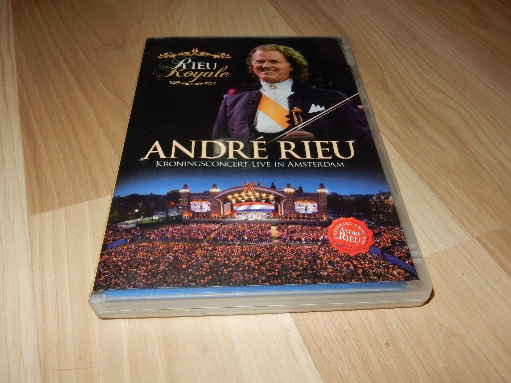 DVD: Andre Rieu – Kroningsconcert Live in Amsterdam., Alle leeftijden, Ophalen of Verzenden, Zo goed als nieuw, Concert