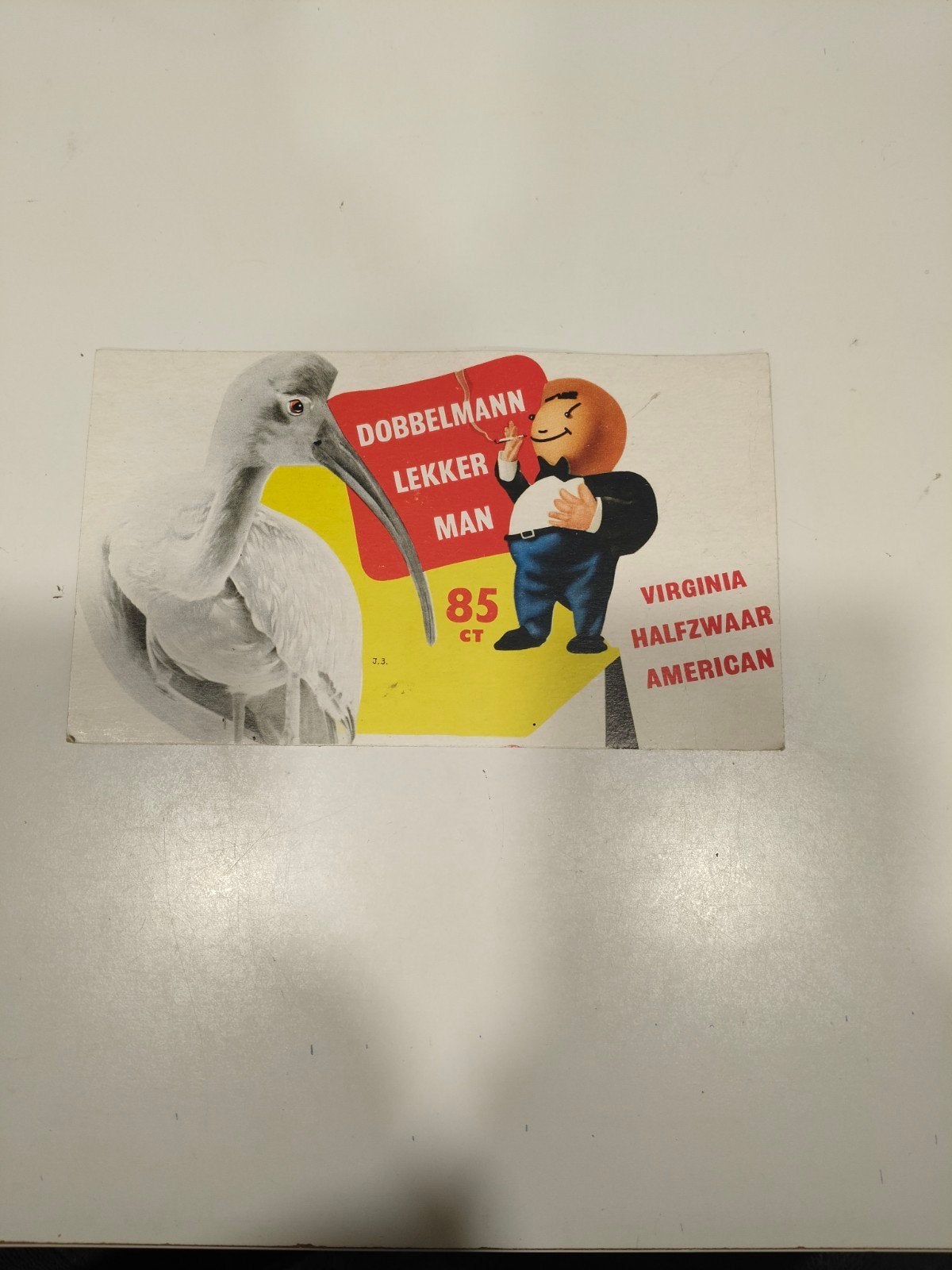 Vintage Dobbelmann Reclame vloeiblad - Zeldzaam Verzamelobje, Verzamelen, Verzenden, Gebruikt, Gebruiksvoorwerp