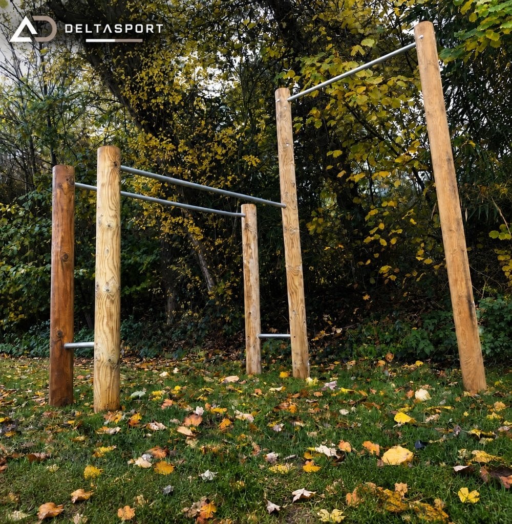 Outdoor Fitness Toestellen | Div. Opties + Montage, Overige materialen, Krachtstation, Benen, Nieuw
