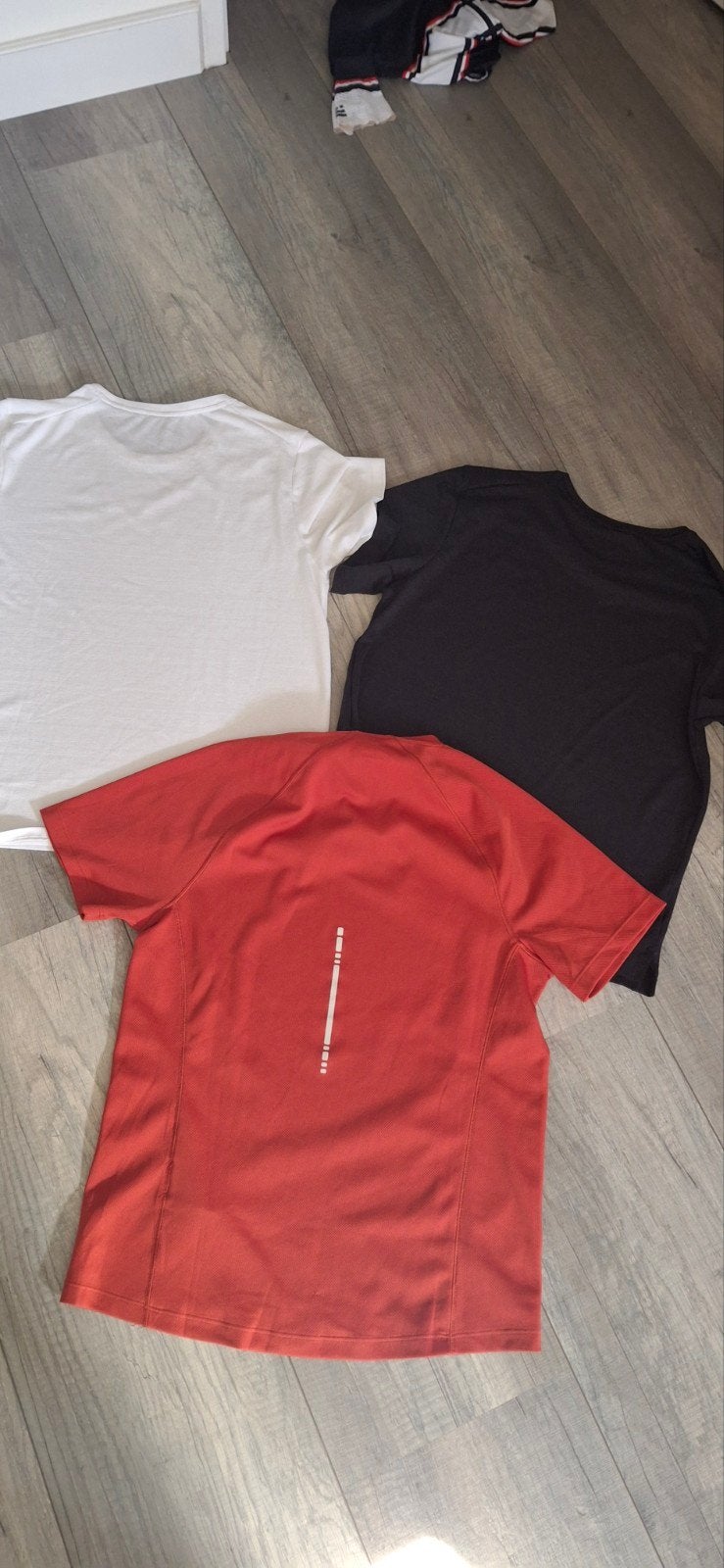 3 hardloopshirts (Nike & Asics) - Maat S, Ophalen of Verzenden, Gedragen, Maat 46 (S) of kleiner, Hardlopen of Fietsen