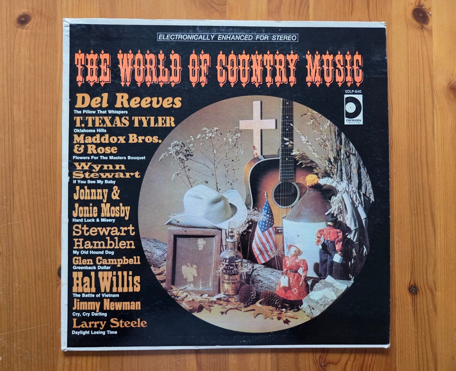 LP The World Of Country Music, LP, Gebruikt, Ophalen of Verzenden, 12 inch