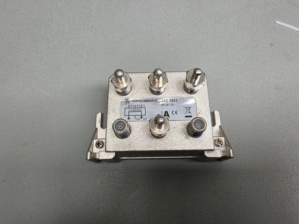 Hirschmann AFC1641 multitab, Ophalen of Verzenden, Gebruikt, Minder dan 2 meter, Coaxiale kabel