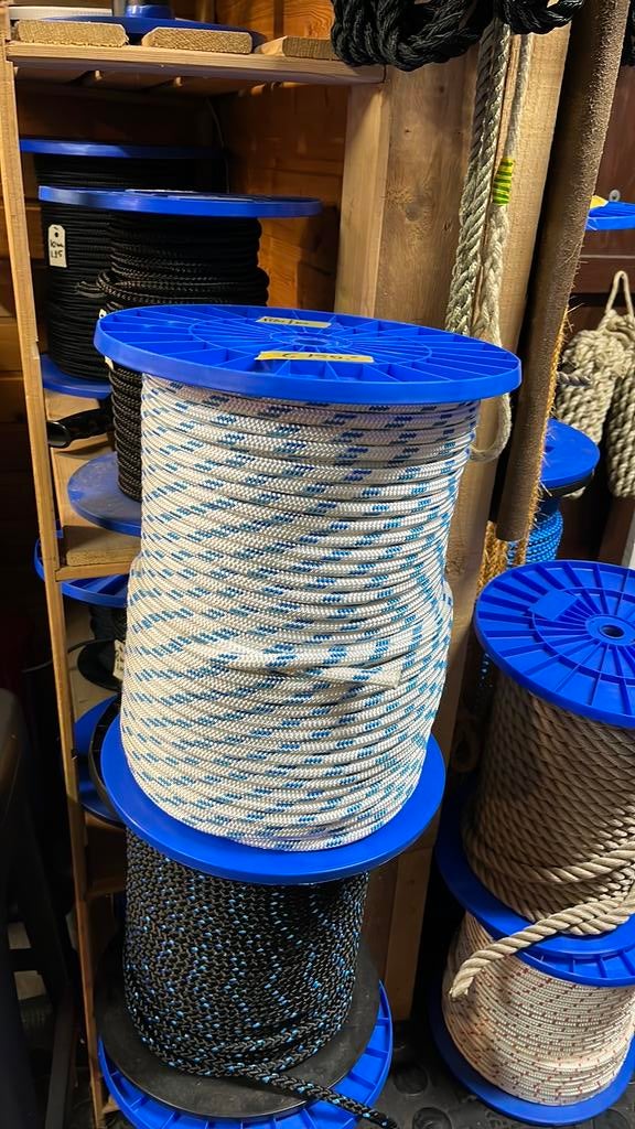 Rol 180 meter 10 mm dik polyester touw, Watersport en Boten, Ophalen of Verzenden, Nieuw, Lijn of Blok