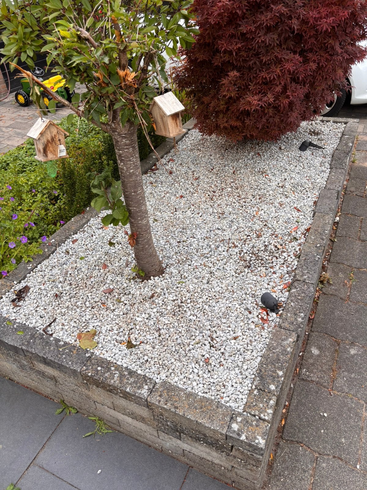 Split / grind wit, Tuin en Terras, Ophalen, Zo goed als nieuw, Split