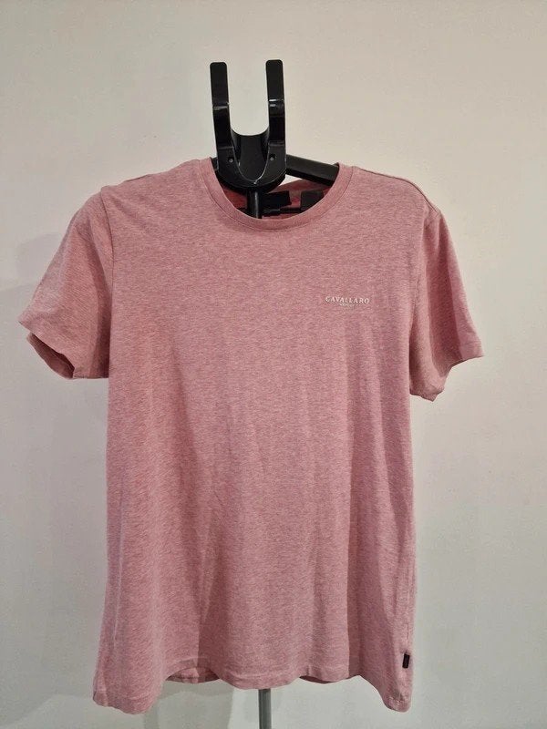 Cavallaro Napoli T-Shirt Roze XL Stretch Katoen, Verzenden, Zo goed als nieuw, Maat 56/58 (XL), Roze