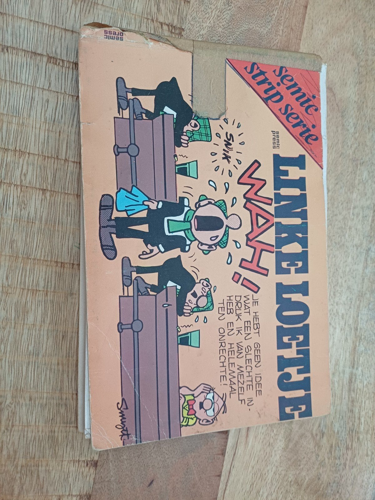 Linke Loetje - Semie strip serie - Vintage stripboek, Boeken, Stripboeken, Ophalen of Verzenden
