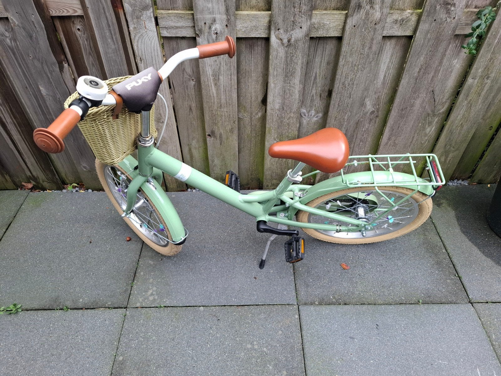 Puky Youke Kinderfiets 18 inch - Groen, Ophalen, Zo goed als nieuw, 16 tot 20 inch, Puky Youke