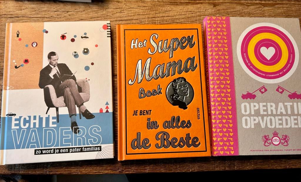 3 leuke boeken over ouderschap, Ophalen of Verzenden, Nieuw, Opvoeding tot 6 jaar