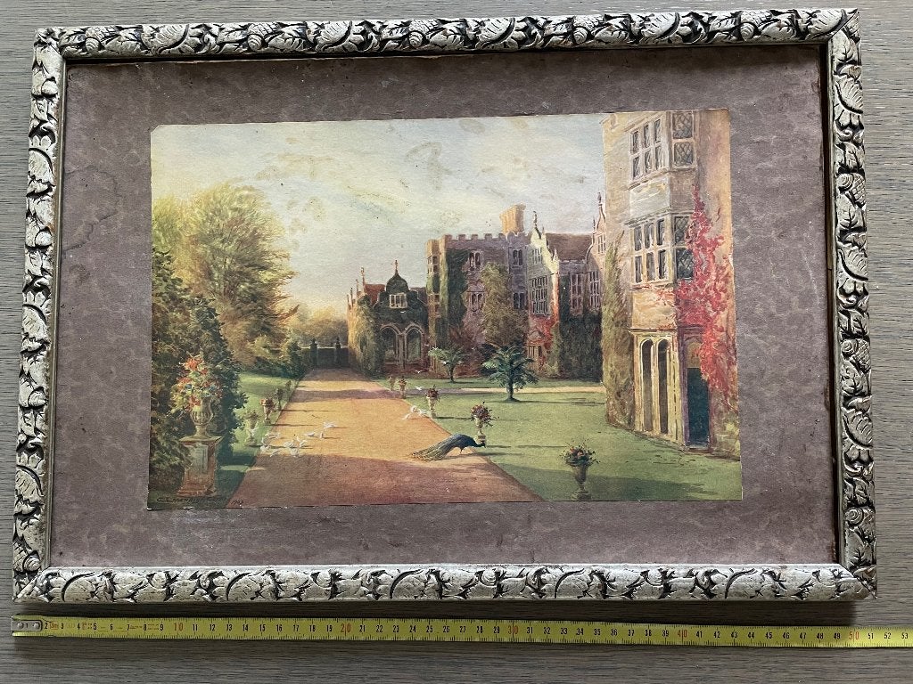 Antieke prent/schilderij van Charles Essenhigh Corke, Ophalen, Overige onderwerpen