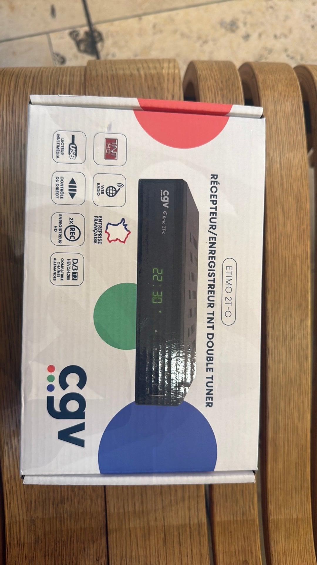 digitale DVB-T2 tv-ontvanger recorder met dubbele tuner, Ophalen of Verzenden, Zo goed als nieuw, Overige merken