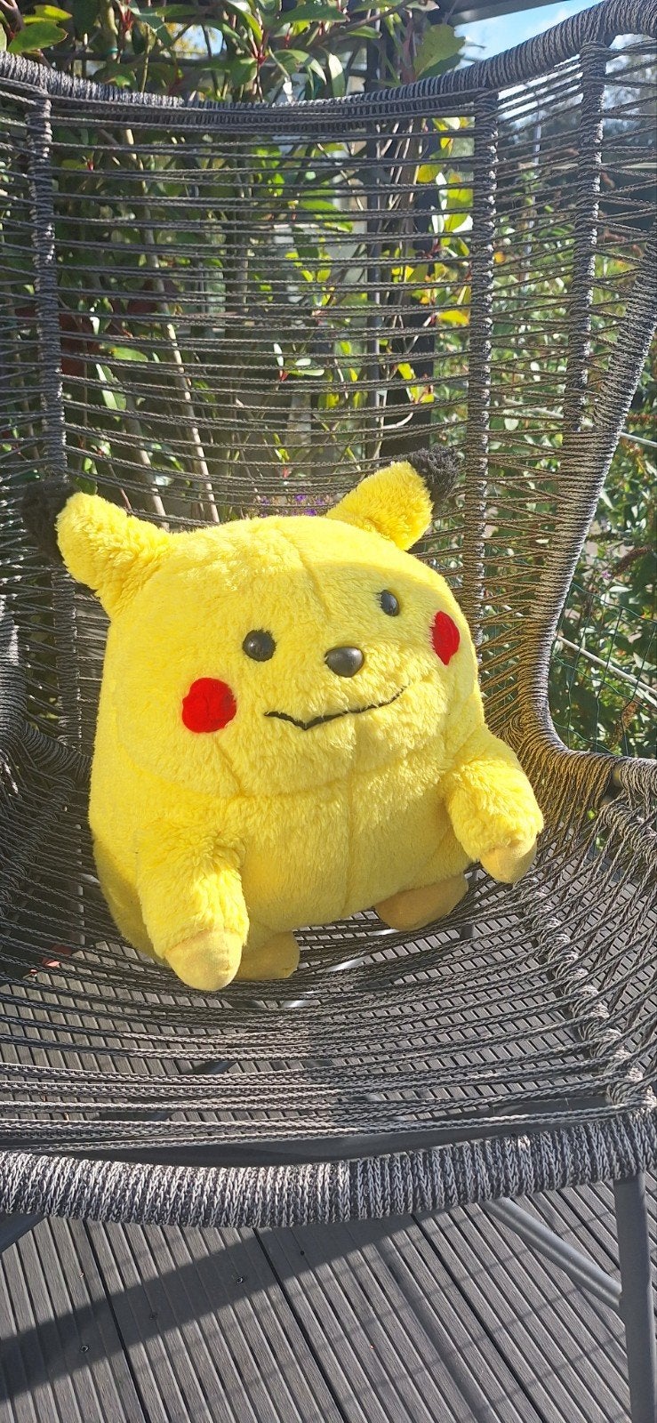 Vintage Pokémon Pikachu Knuffel 40 cm - Goede Staat, Geel, Ophalen of Verzenden, Zo goed als nieuw, Pokémon