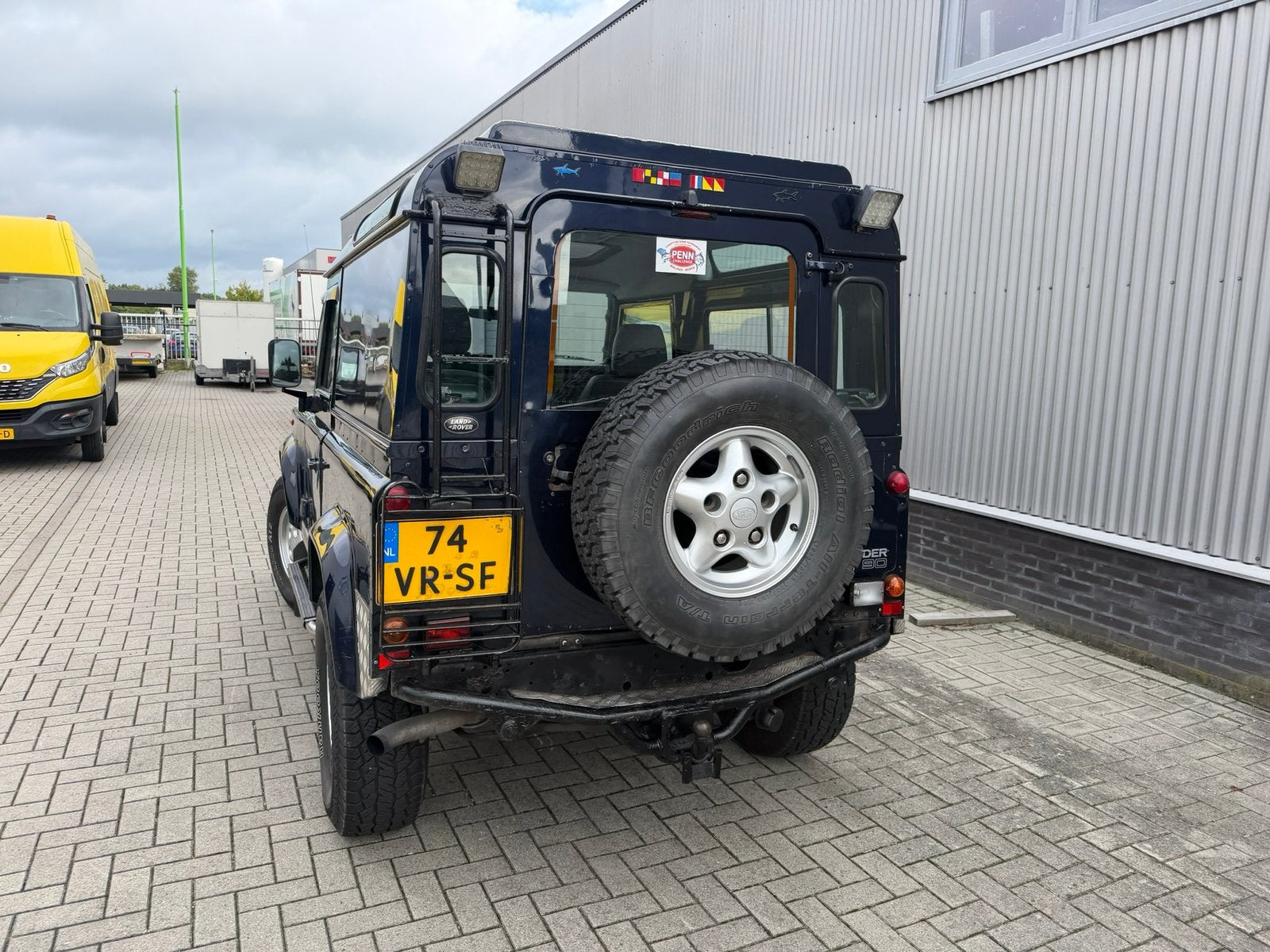 Land Rover Defender 90 TD5, blauw , youngtimer!, foto 5