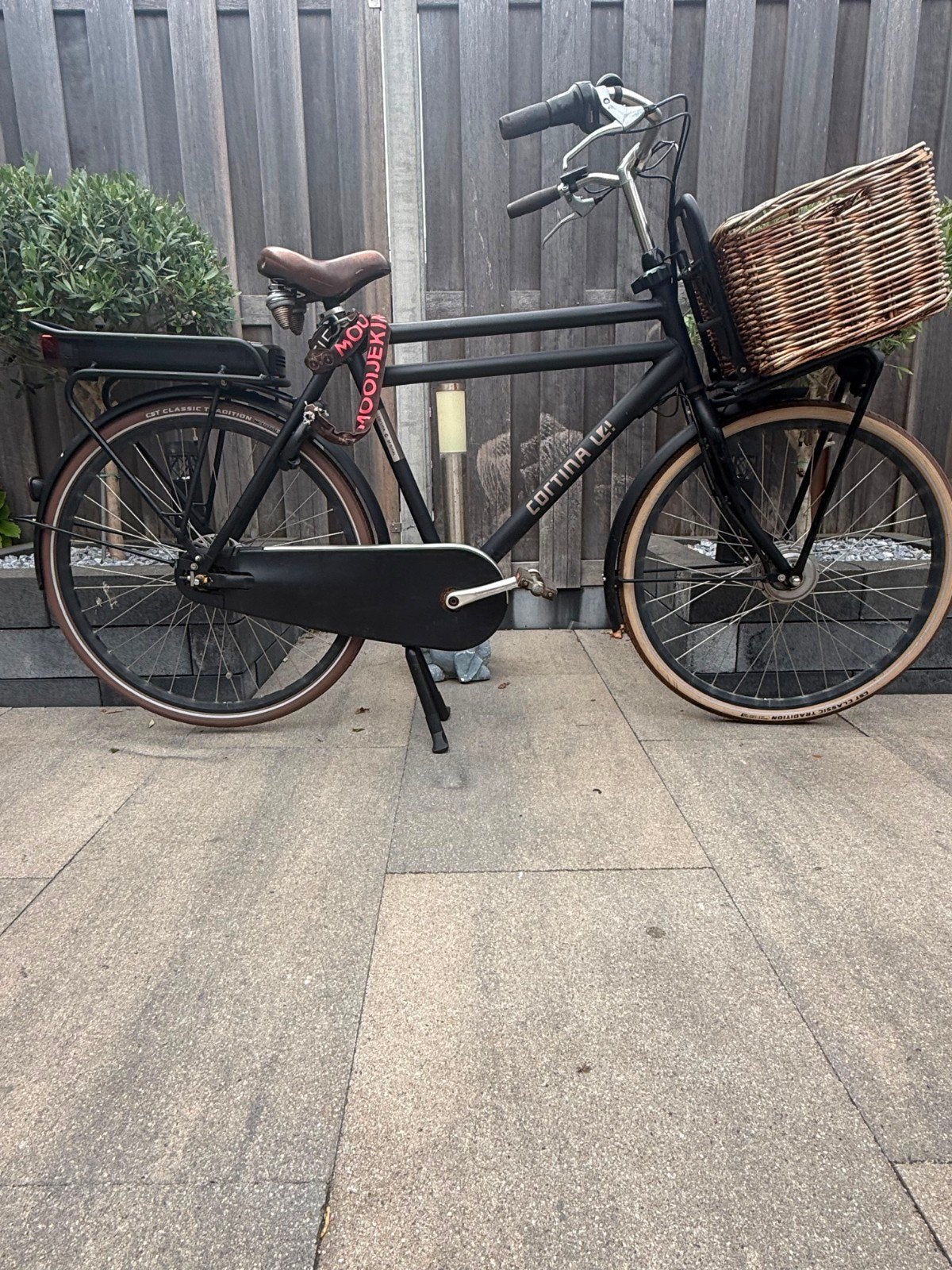 Cortina U4 Transport Elektrische Herenfiets, 59 cm of meer, Ophalen, Zo goed als nieuw