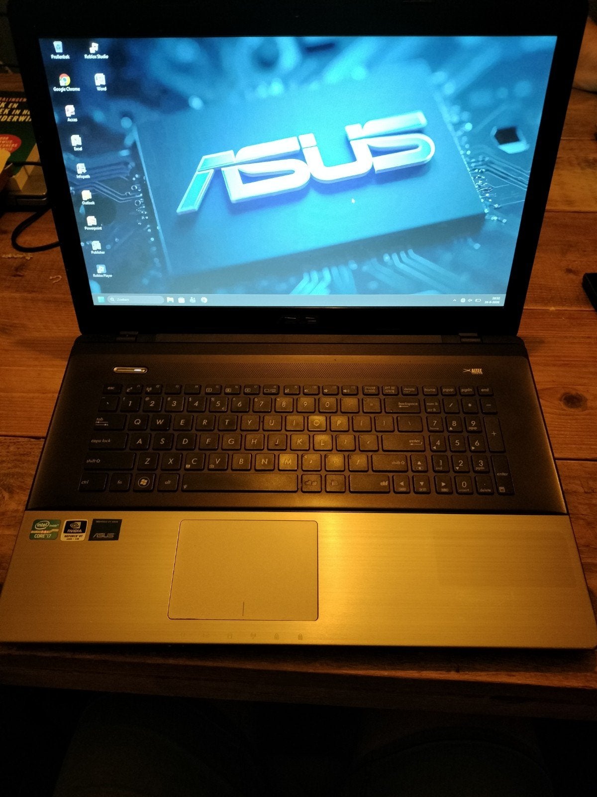 Asus laptop K75VM, Ophalen of Verzenden, 15 inch, 2 tot 3 Ghz