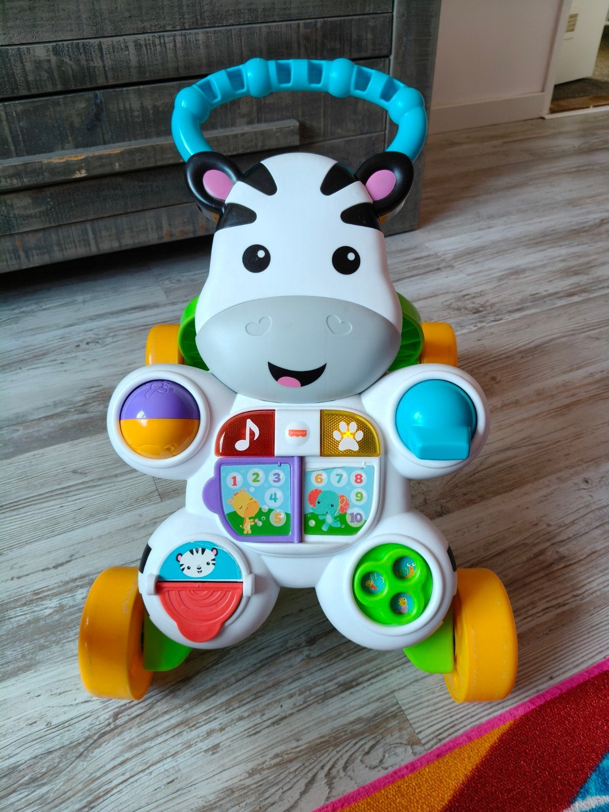 Fisher Price Zebra Walker te koop, Kinderen en Baby's, Speelgoed | Babyspeelgoed, Ophalen, Zo goed als nieuw, Overige typen
