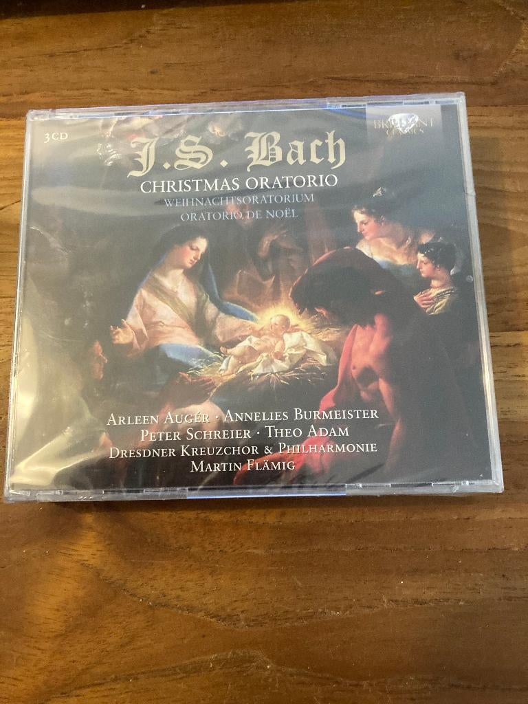 J.S. Bach - Christmas Oratorio (Nieuw in folie / 3 cd), Cd's en Dvd's, Ophalen of Verzenden, Classicisme, Nieuw in verpakking